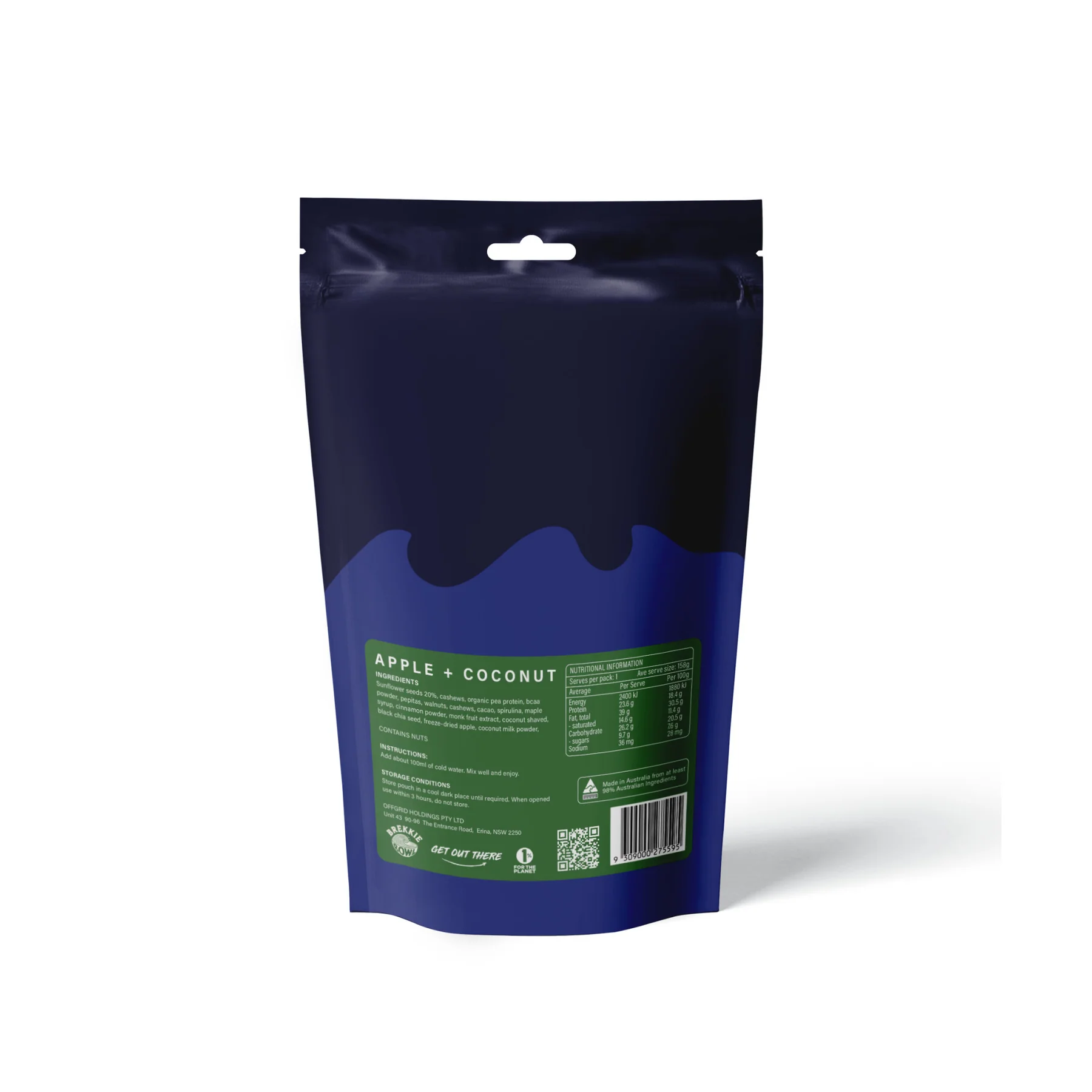 Offgrid Performance Series Breakfast Bowl - Apple & Coconut - Image 2