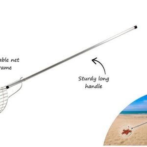 Fishteck Crab Scoop Net - Aluminium Handle