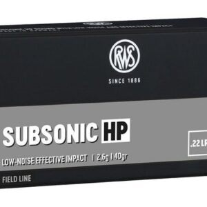 RWS 22Lr Subsonic 40gr HP 50pk