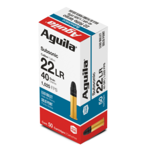 Aguila 22LR Subsonic SP 40gr - 50pk