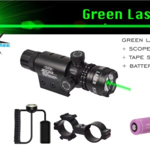 Eagleye Green Laser + Scope Kit + Battery