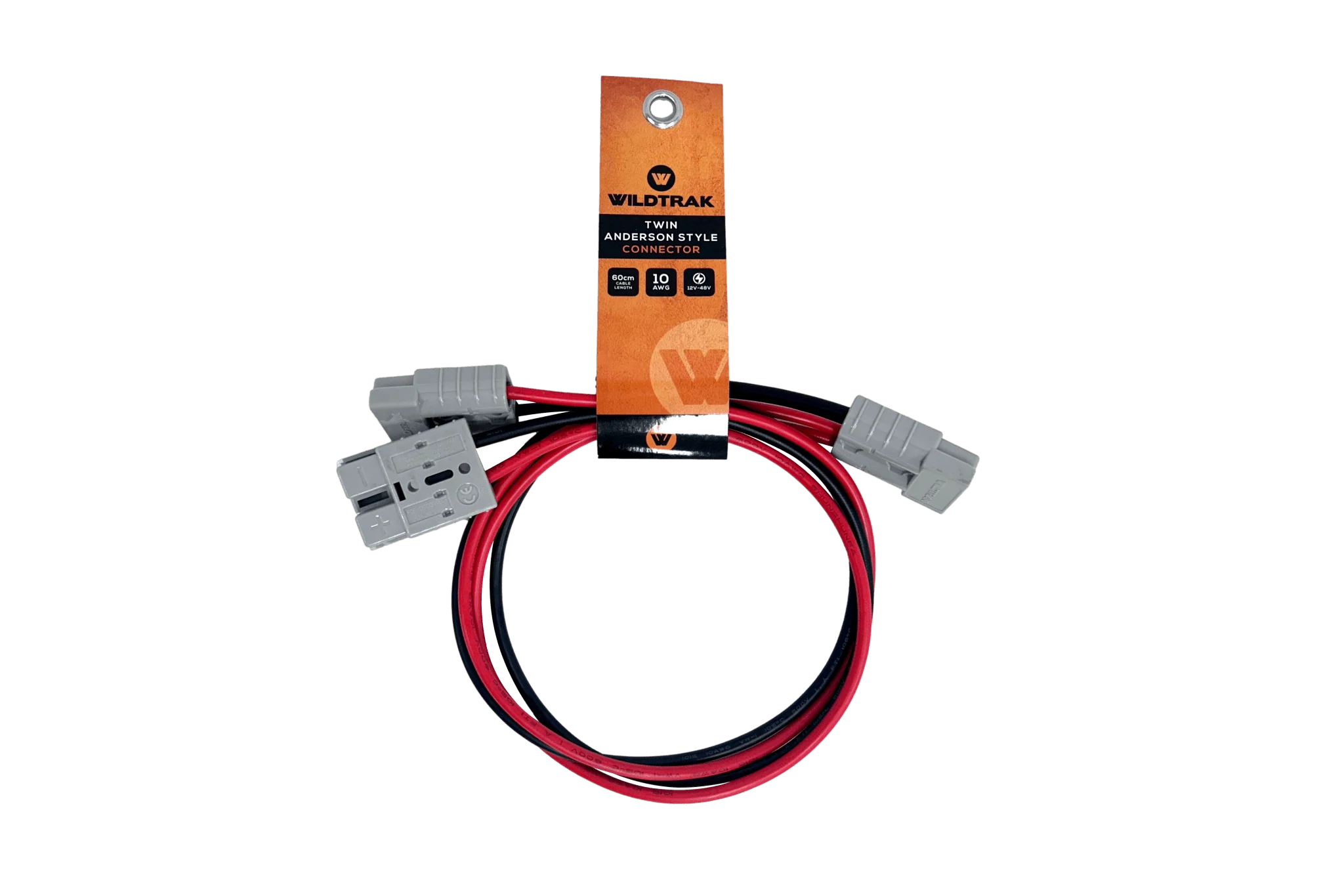 Wildtrak 50A Anderson Connector Twin 5mm Lead 60cm - Image 2
