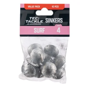 Jarvis Walker Tec Tackle Surf Sinkers - Value Pack