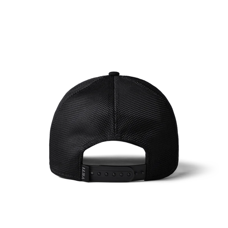 Yeti Core Patch Trucker Hat Black on Black - Image 2