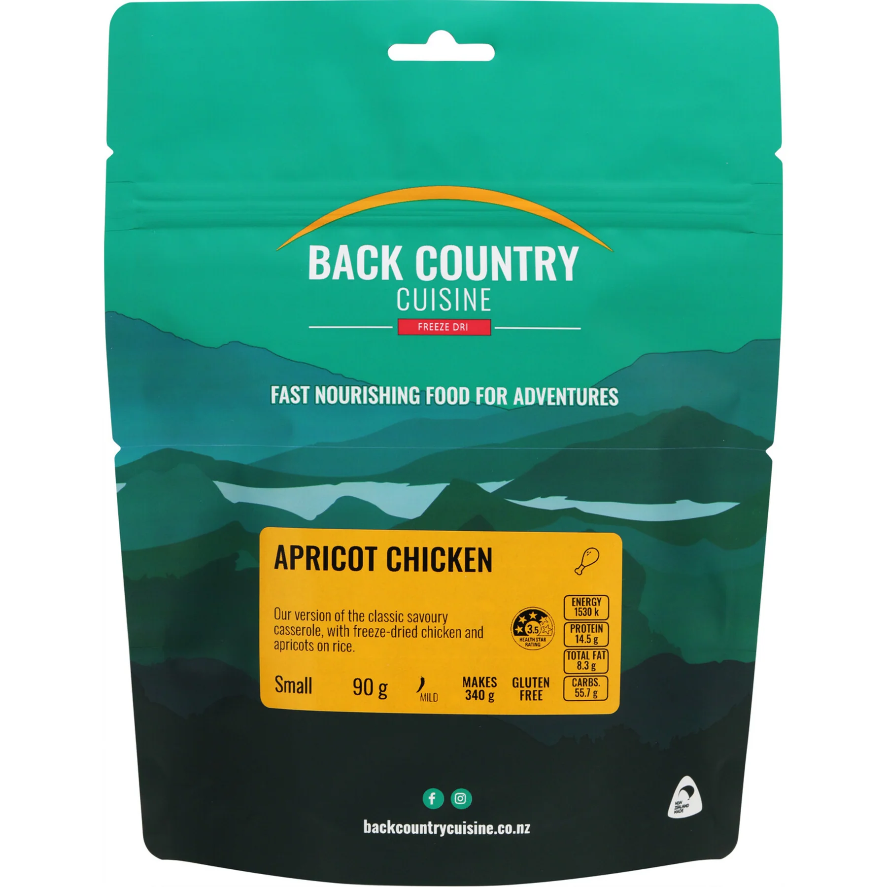 Back Country Cuisine Apricot Chicken - Image 4