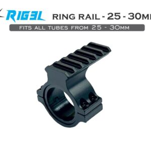 RIG3L Ring Rail - 25 - 30mm for torches, scopes and lasers