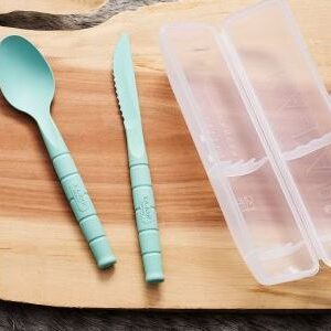 KA-BAR Lunch Pal Kit Blue, Plastic Hard Case