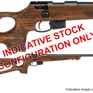 Anschutz 1761 DBH Thumbhole Heavy Barrel 20" 22Wmr 5 Shot