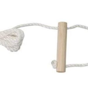 OZtrail Guy Rope - Single with wooden runner & Spring