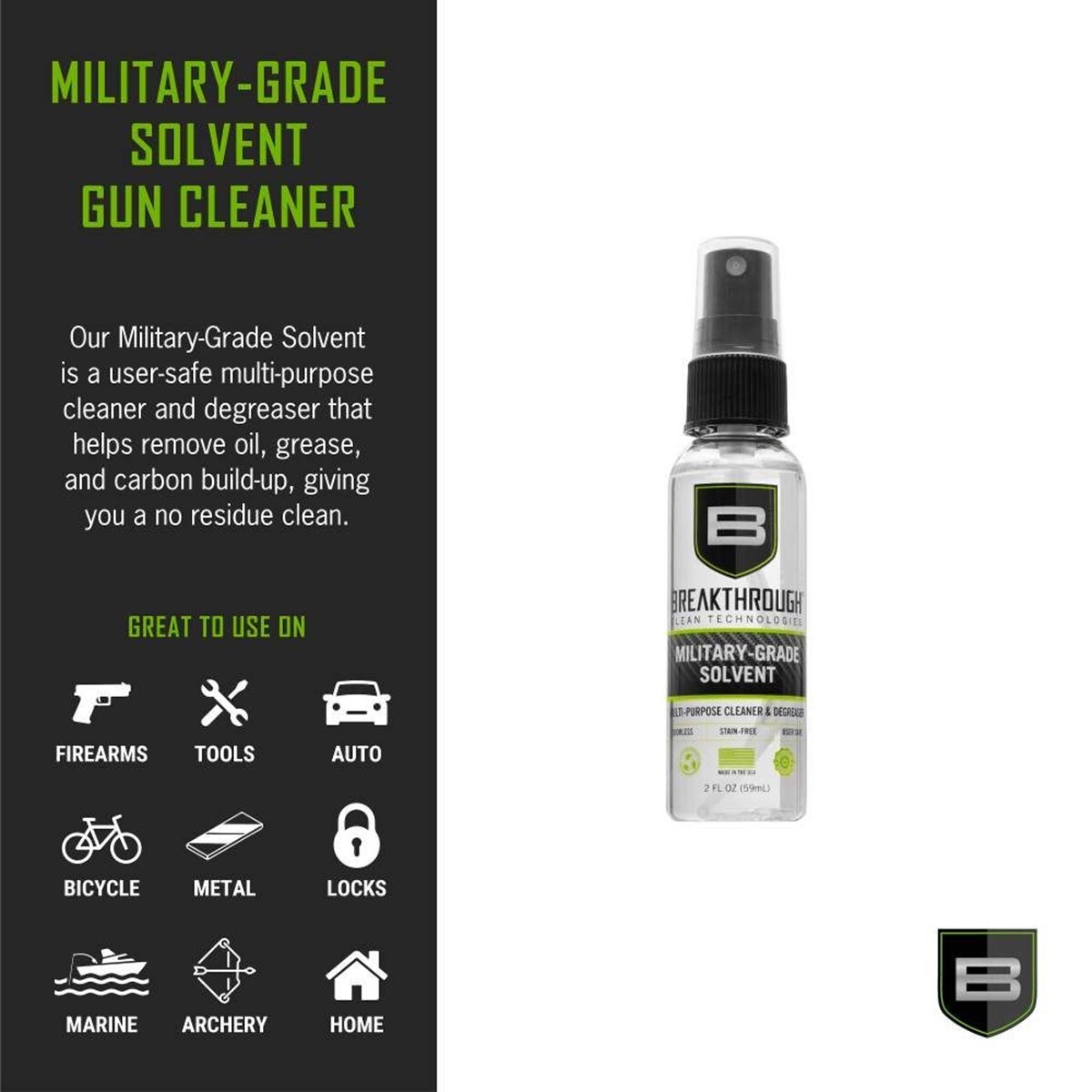 Breakthrough Military-Grade Solvent 2 Fl Oz - Image 2