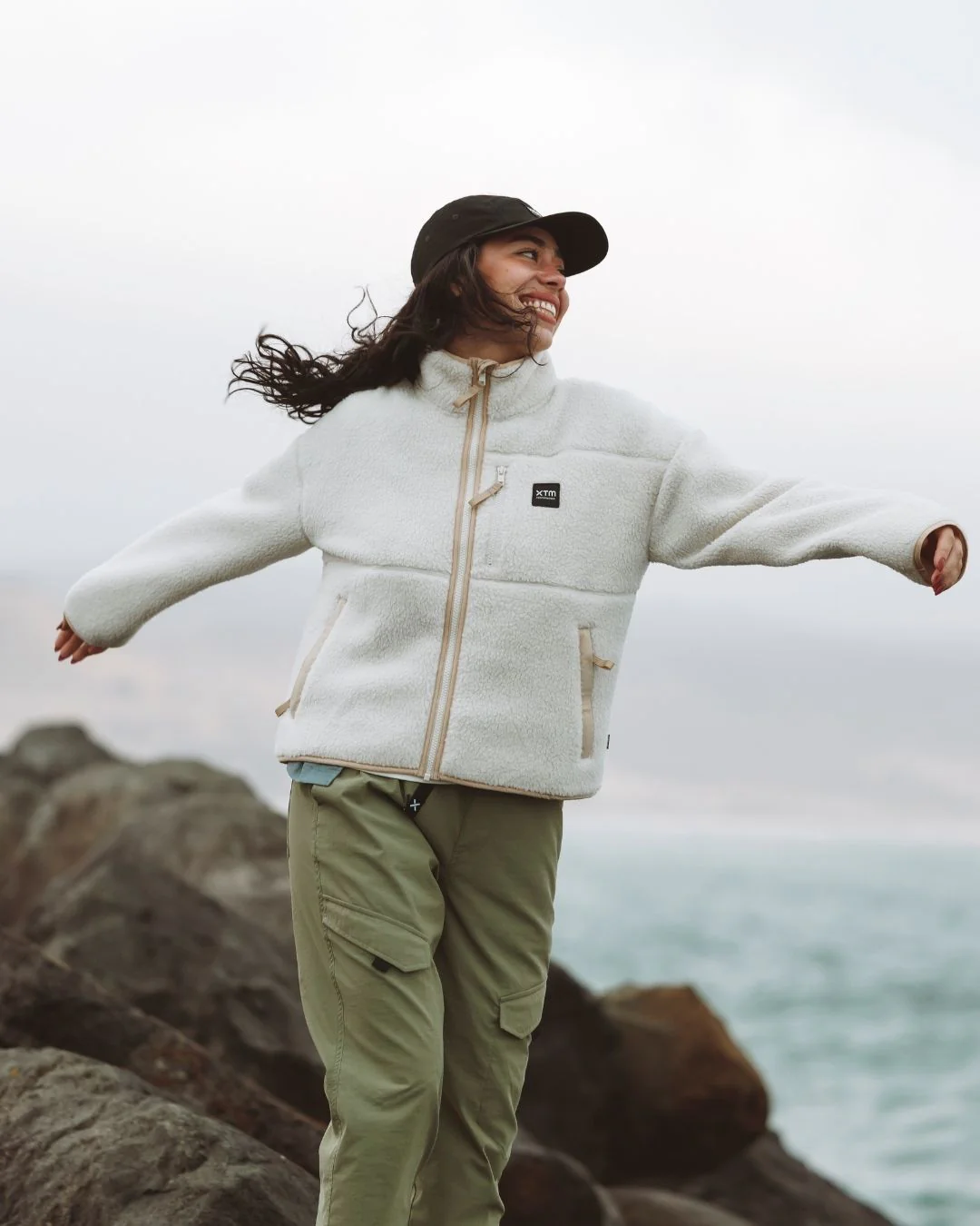 XTM Banksia Womens Sherpa Fleece - Image 2