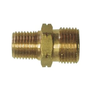 Companion Cylinder 3/8" LH M x 1/4" BSP M Straight Cylinder Adaptor