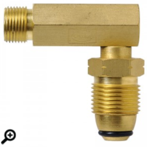 Companion POL to 3/8 LH Gas fitting