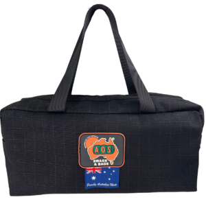 AOS Deluxe Canvas Toiletires Bag, Internal Mesh Pockets