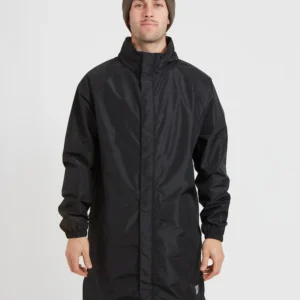 XTM Stash Unisex Adult 3/4 Length Packable Rain Jacket