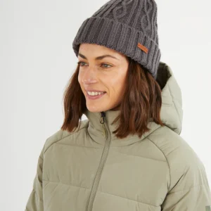 XTM Brooke Womens Wool-Blend Knit Beanie