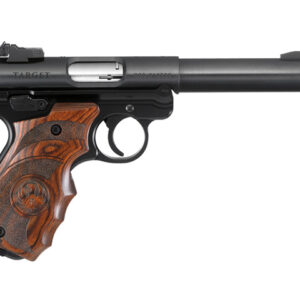 Ruger MKIV 22Lr Target Blued + Target Grips 140mm