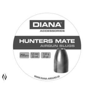 Diana Hunters Mate Slugs 22cal 25gr Air Pellets 250 pk