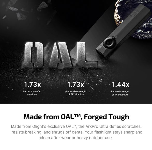 Olight ArkPro Series – Flat Unibody EDC Torch with Multi-Light Sources - Image 2