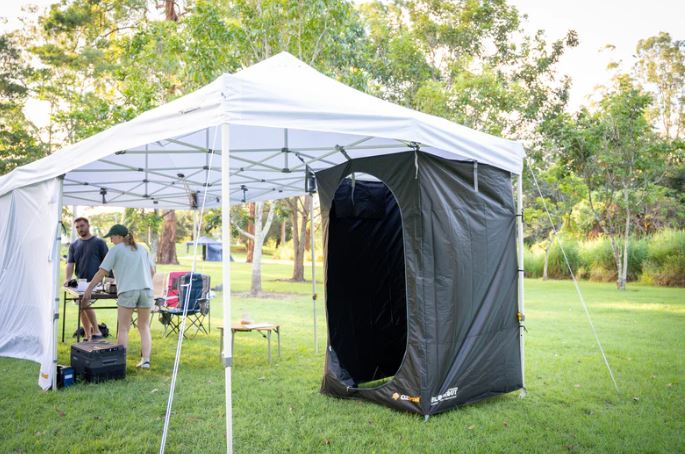 OZtrail Deluxe Gazebo Blockout Ensuite - Image 3