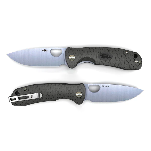 Honey Badger Flipper Drop-Point Plain L/R - Medium - Image 3