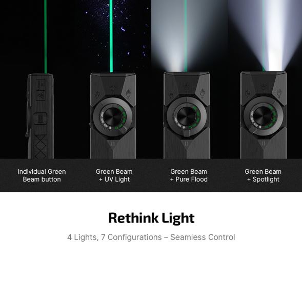 Olight ArkPro Series – Flat Unibody EDC Torch with Multi-Light Sources - Image 3