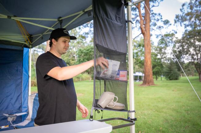 OZtrail Deluxe Gazebo Storage Caddy - Image 4