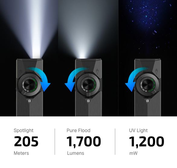 Olight ArkPro Series – Flat Unibody EDC Torch with Multi-Light Sources - Image 4