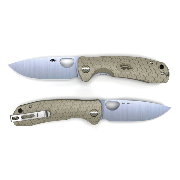 Honey Badger Flipper Drop-Point Plain L/R - Medium - Image 4