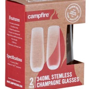 Tritan Stemless Champagne 340ML 2 pack