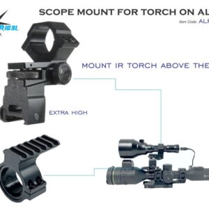 SmartRest Torch Mount for Alpex Scope Extra High