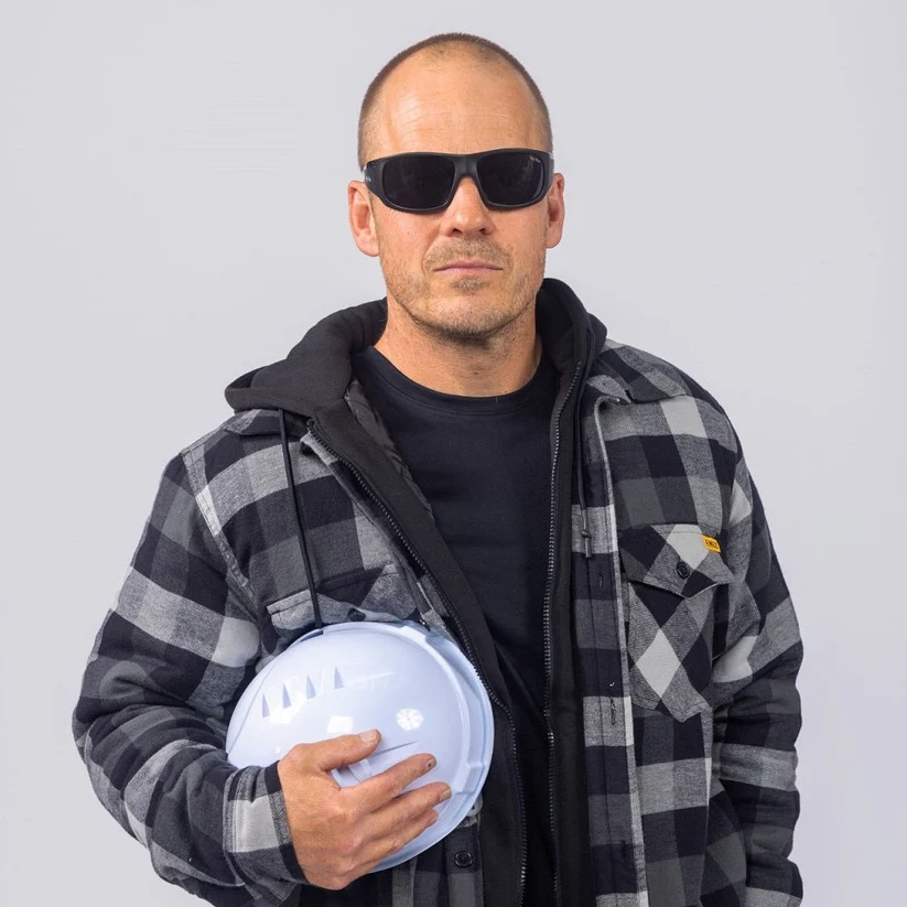 Ugly Fish Polarised Safety Sunglasses - Tradie RSP5001 Matt Black Frame - Image 9