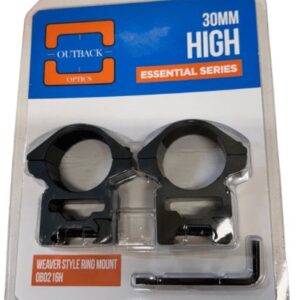 Outback Optics 30mm High Weaver Style Ring Mount
