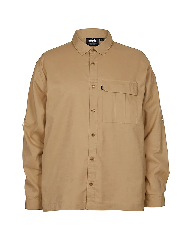 XTM Mens Messmate Hemp-Blend Hiking Long-Sleeve Shirt - Image 5