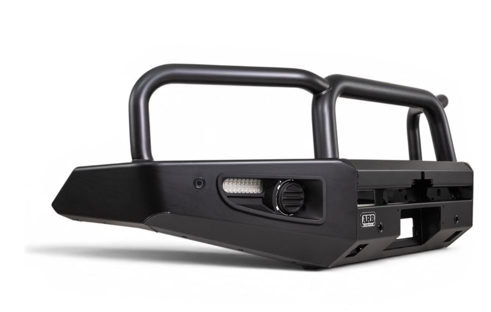 ARB Commercial Steel Bull Bar Winch Compatible - Toyota Hilux 26 - Image 3