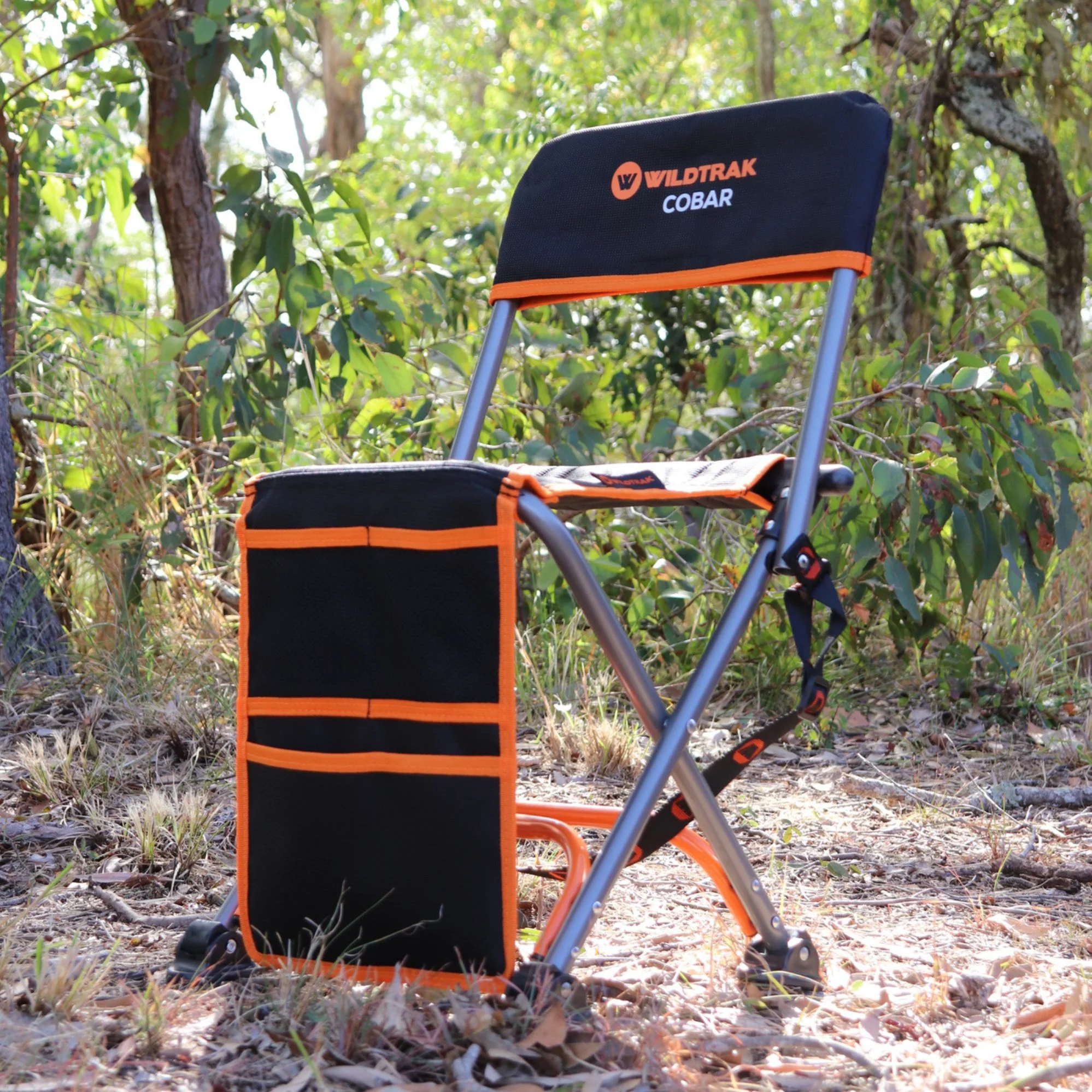 Wildtrak Cobar Compact Tri-fold Backrest Stool - Image 6
